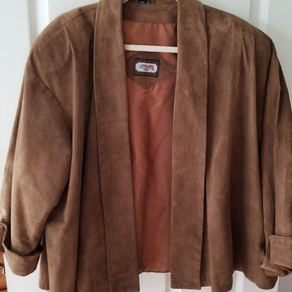 Vintage Toffs Suede Jacket